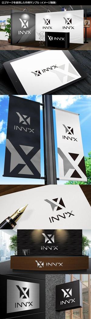 Thunder Gate design (kinryuzan)さんのINN`X株式会社の社名ロゴデザインの依頼への提案