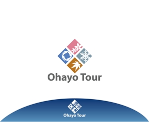 IandO (zen634)さんの訪日外国人向けの日本を体験するツアー「Ohayo Tour」のロゴ作成への提案