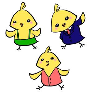 PAKO (pako_works)さんのユニフォーム専門店「ことりや」のキャラクターデザインへの提案