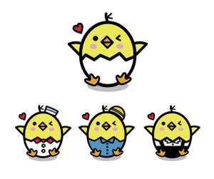 sumir tanaka (aya-t09)さんのユニフォーム専門店「ことりや」のキャラクターデザインへの提案