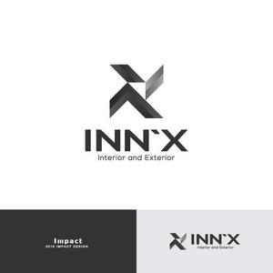 ImpactさんのINN`X株式会社の社名ロゴデザインの依頼への提案