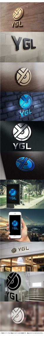 yuizm ()さんの会社「YGL」のロゴへの提案