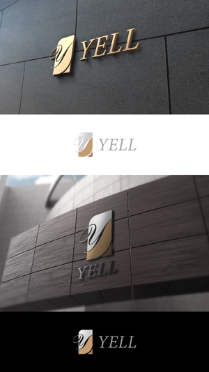 NJONESKYDWS (NJONES)さんの新規美容室「YELL」のロゴへの提案