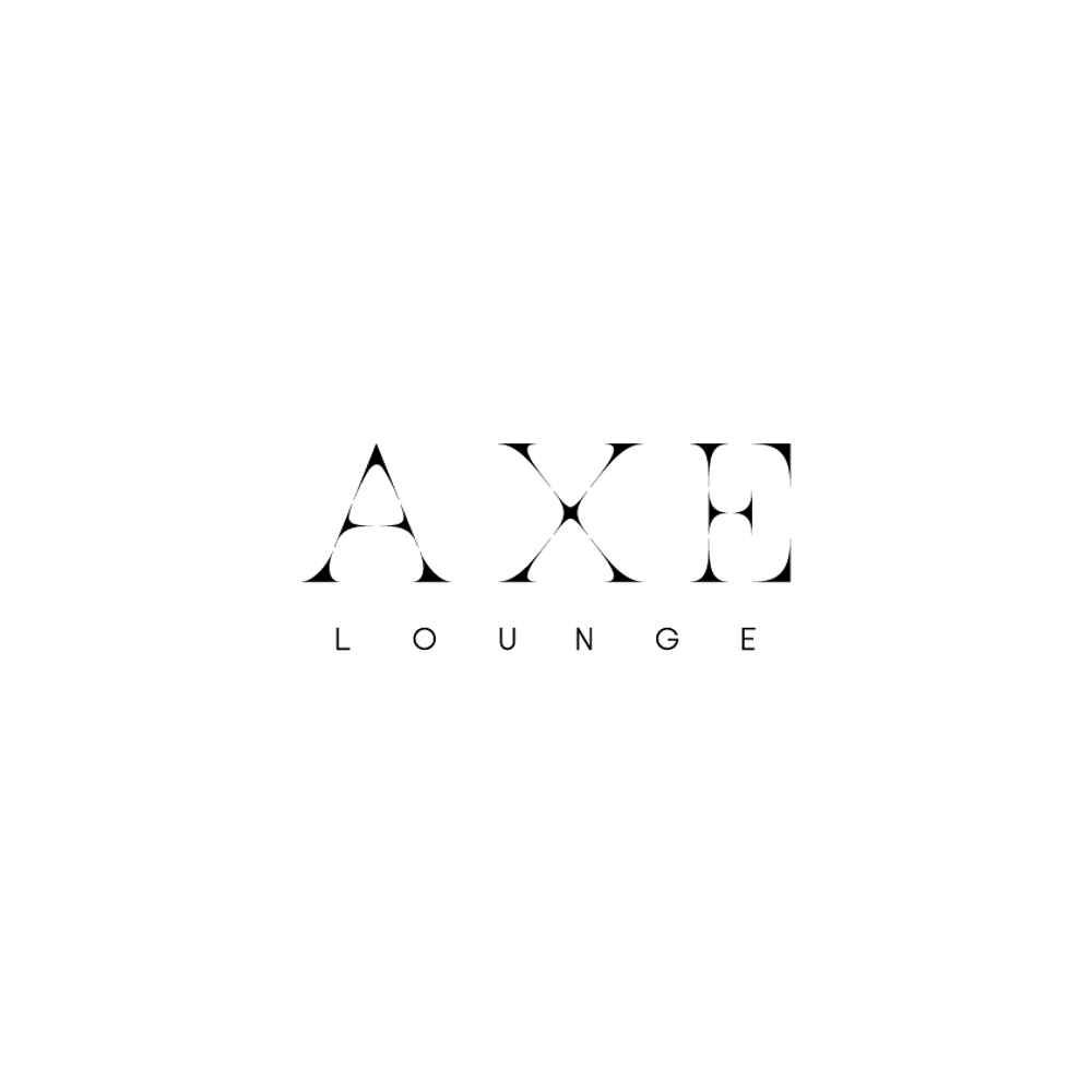 新規オープンのラウンジ「AXE(アグゼ)」ロゴ制作