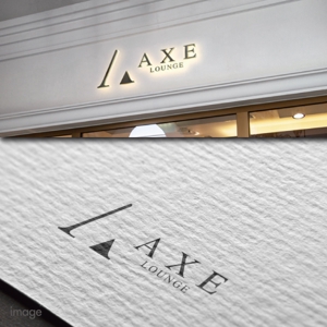 late_design ()さんの新規オープンのラウンジ「AXE(アグゼ)」ロゴ制作への提案