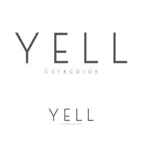 郷山志太 (theta1227)さんの新規美容室「YELL」のロゴへの提案