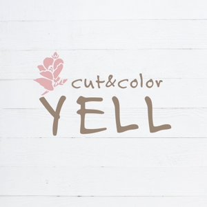 fuku_23 (fukunaga_23)さんの新規美容室「YELL」のロゴへの提案