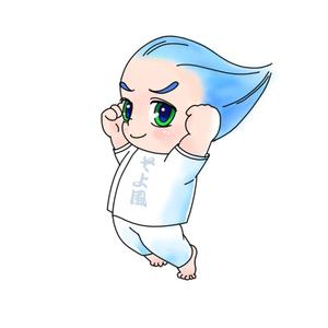 いぬい (Koinuno4564)さんのHPやブログで使うキャラクターデザイン。「そよかぜくん」２～３頭身　女性受け可愛らしい清潔感あるへの提案