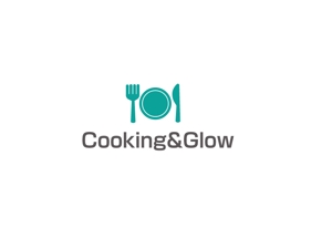 nyapifelさんの飲食店「Cooking&Glow」のロゴへの提案