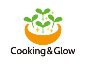 tsujimo (tsujimo)さんの飲食店「Cooking&Glow」のロゴへの提案