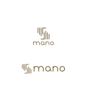 Yolozu (Yolozu)さんのセレクトショップ「mano」のロゴへの提案