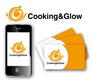 King_J (king_j)さんの飲食店「Cooking&Glow」のロゴへの提案