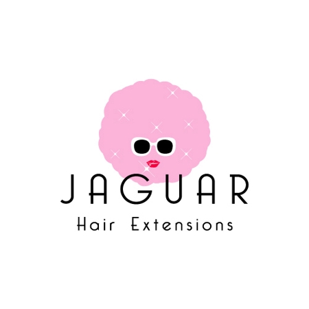 dupreさんのエクステ、ウィッグの専門店Hair Extensions JAGUAR　のロゴ作成（商標登録予定なし）への提案