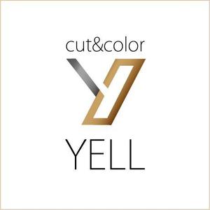 D&Bnotes (K_KOKUNE)さんの新規美容室「YELL」のロゴへの提案