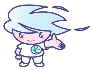 キーウィ (chara-mill)さんのHPやブログで使うキャラクターデザイン。「そよかぜくん」２～３頭身　女性受け可愛らしい清潔感あるへの提案
