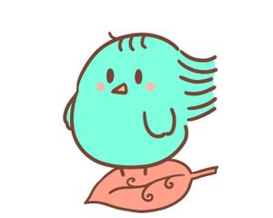 ねね子 (neneko)さんのHPやブログで使うキャラクターデザイン。「そよかぜくん」２～３頭身　女性受け可愛らしい清潔感あるへの提案