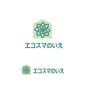 studio-air (studio-air)さんの住宅会社の住宅商品「エコスマのいえ」のロゴへの提案
