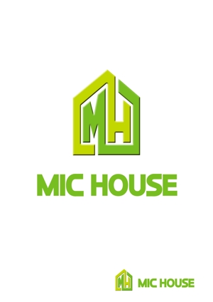 miruchan (miruchan)さんの不動産売買仲介業 MIC house カタカナの場合 ミックハウス株式会社 ロゴへの提案