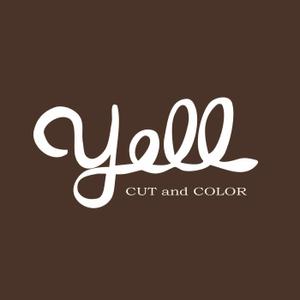 プラスワン・クリエイト／筆描家Kou (monokaki-ya-kou)さんの新規美容室「YELL」のロゴへの提案