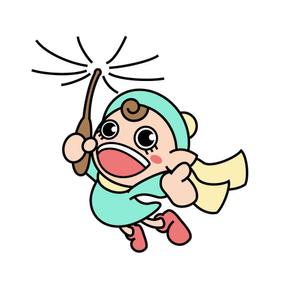 きいろしん (kiirosin)さんのHPやブログで使うキャラクターデザイン。「そよかぜくん」２～３頭身　女性受け可愛らしい清潔感あるへの提案