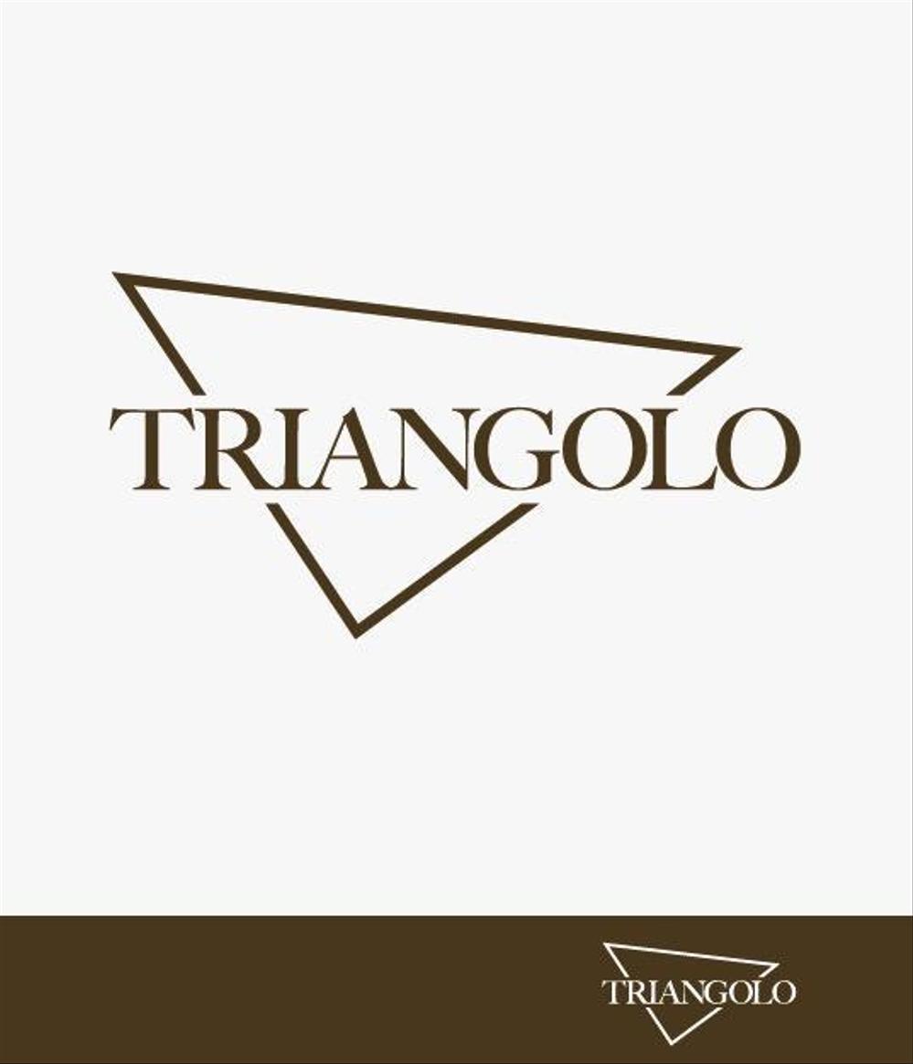 ファッションブランド「TRIANGOLO」のロゴ