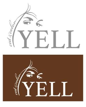sonas (sonas)さんの新規美容室「YELL」のロゴへの提案