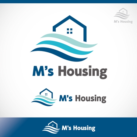 ma74756R (ma74756R)さんの不動産業者『M's　Housing』の新規ロゴマーク作成への提案