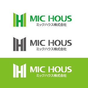 katu_design (katu_design)さんの不動産売買仲介業 MIC house カタカナの場合 ミックハウス株式会社 ロゴへの提案