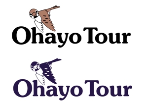マルモトイヅミ (IzumiMarumoto)さんの訪日外国人向けの日本を体験するツアー「Ohayo Tour」のロゴ作成への提案