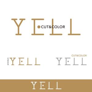 V-T (vz-t)さんの新規美容室「YELL」のロゴへの提案