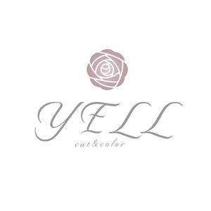 fuku_23 (fukunaga_23)さんの新規美容室「YELL」のロゴへの提案