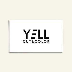 カタチデザイン (katachidesign)さんの新規美容室「YELL」のロゴへの提案