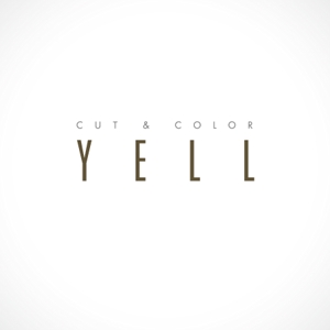 無彩色デザイン事務所 (MUSAI)さんの新規美容室「YELL」のロゴへの提案