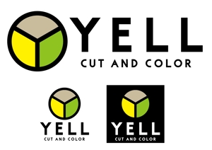 blavo_design (blavo_design)さんの新規美容室「YELL」のロゴへの提案