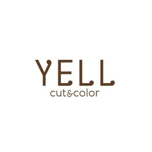 odo design (pekoodo)さんの新規美容室「YELL」のロゴへの提案