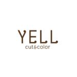 odo design (pekoodo)さんの新規美容室「YELL」のロゴへの提案