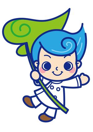 syow（イラスト・キャラデザなど） (n_sho)さんのHPやブログで使うキャラクターデザイン。「そよかぜくん」２～３頭身　女性受け可愛らしい清潔感あるへの提案