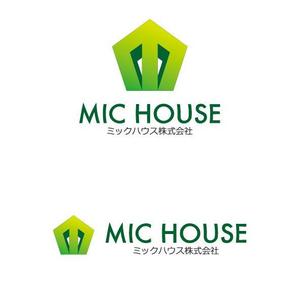 coolfighter (coolfighter)さんの不動産売買仲介業 MIC house カタカナの場合 ミックハウス株式会社 ロゴへの提案