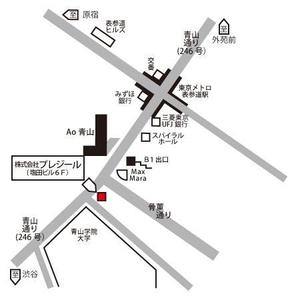 aoki's (aoki-s)さんの至急・オフィスのアクセスMAP作成への提案