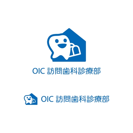 nabe (nabe)さんの新規開業する歯医者『OIC訪問歯科診療部』のロゴへの提案