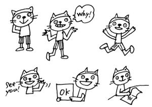 happy-piさんの英語教材で使用するキャラクターデザインへの提案