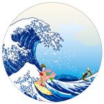 YOO GRAPH (fujiseyoo)さんの【イラストコンペ】北斎風イラスト募集！への提案