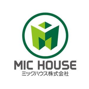 CF-Design (kuma-boo)さんの不動産売買仲介業 MIC house カタカナの場合 ミックハウス株式会社 ロゴへの提案