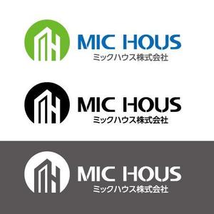 katu_design (katu_design)さんの不動産売買仲介業 MIC house カタカナの場合 ミックハウス株式会社 ロゴへの提案