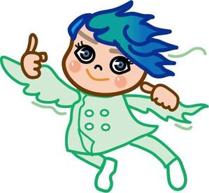 ayumim (ayuho)さんのHPやブログで使うキャラクターデザイン。「そよかぜくん」２～３頭身　女性受け可愛らしい清潔感あるへの提案