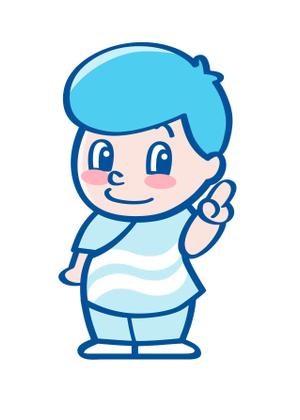 ezoezoka (ezoezoka)さんのHPやブログで使うキャラクターデザイン。「そよかぜくん」２～３頭身　女性受け可愛らしい清潔感あるへの提案