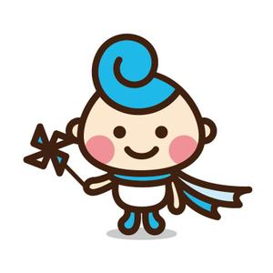 mu_cha (mu_cha)さんのHPやブログで使うキャラクターデザイン。「そよかぜくん」２～３頭身　女性受け可愛らしい清潔感あるへの提案