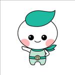 せつこ (se_tsu_ko)さんのHPやブログで使うキャラクターデザイン。「そよかぜくん」２～３頭身　女性受け可愛らしい清潔感あるへの提案