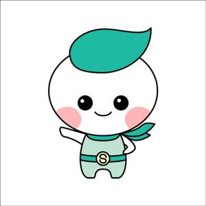 せつこ (se_tsu_ko)さんのHPやブログで使うキャラクターデザイン。「そよかぜくん」２～３頭身　女性受け可愛らしい清潔感あるへの提案
