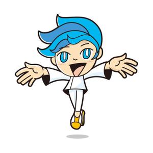 さんのHPやブログで使うキャラクターデザイン。「そよかぜくん」２～３頭身　女性受け可愛らしい清潔感あるへの提案